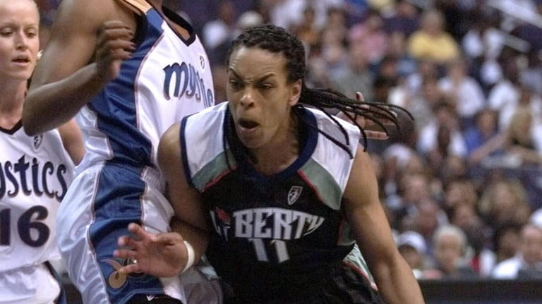 Teresa Weatherspoon, who helped lead the Liberty to the WNBA Finals...