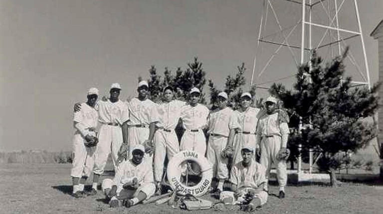 The Tiana station baseball team was formed by the all-black...