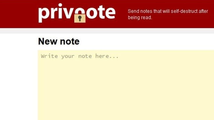 Privnote is an app that lets you send someone a...