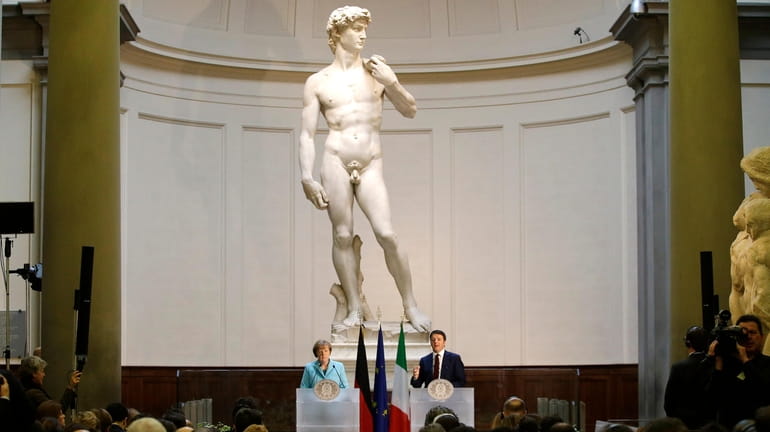 The head of Florence’s Galleria del’Accademia on Sunday March 26,...