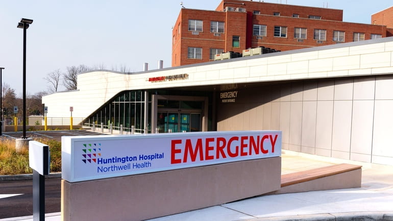 An exterior view of the new Emergency Department at Huntington...