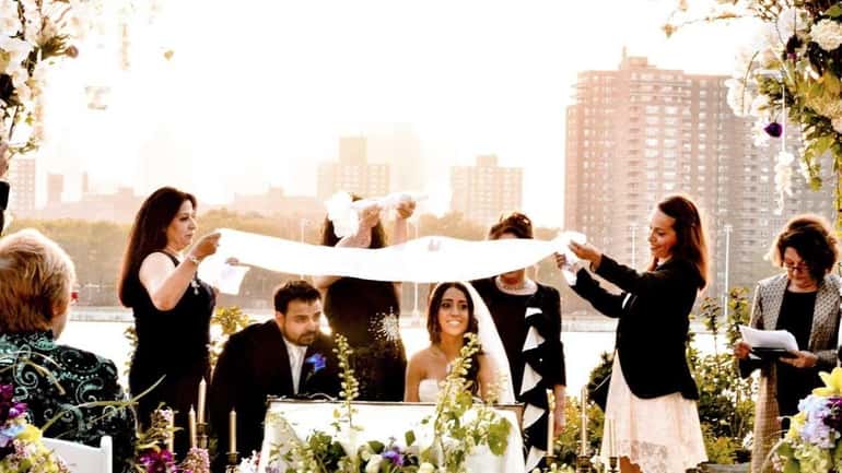 Michael Hootan Tavakolian and Ghazal Hajizadeh's wedding at Giando on...