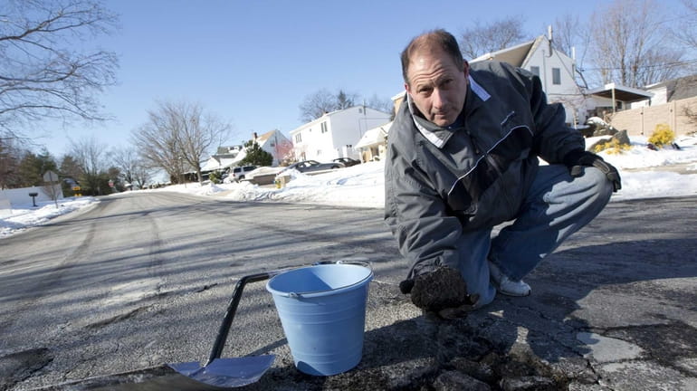 Bob Fitzgerald, a Levittown man fed up with the cracks...