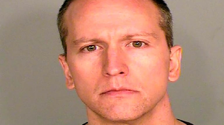 Former Minneapolis police Officer Derek Chauvin, who was arrested on...