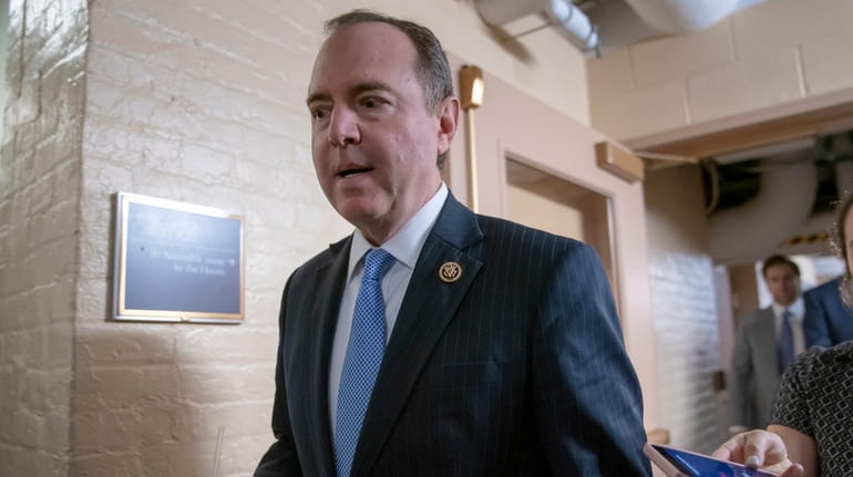 House Intelligence Committee Chairman Adam Schiff, D-Calif., arrives for a...