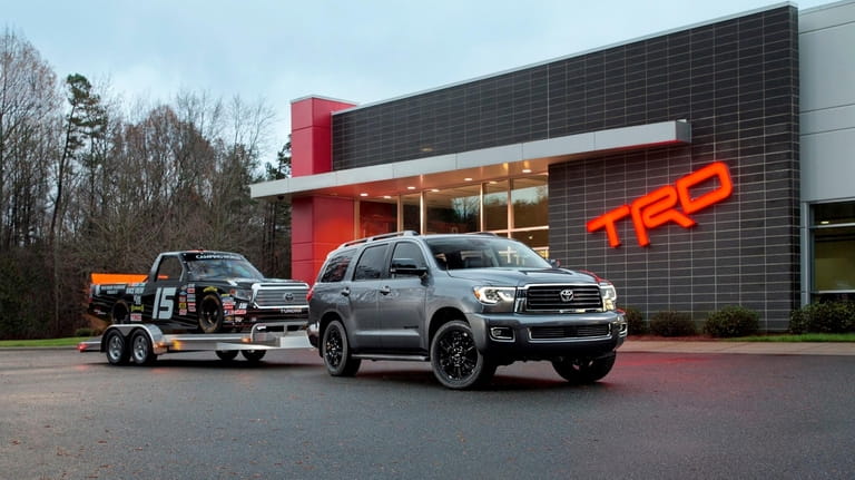 2018 Toyota Sequoia SUV comes in four trim levels, the...