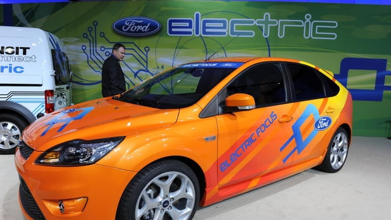 The Ford Focus Electric car is scheduled to be released...