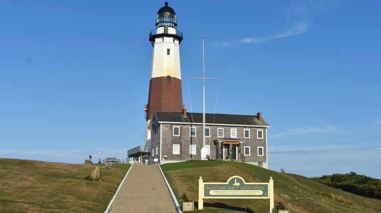 The grounds and museum at the Montauk Lighthouse are open...