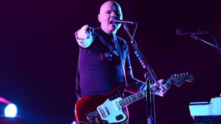 Billy Corgan of The Smashing Pumpkins performs at Barclays Center...