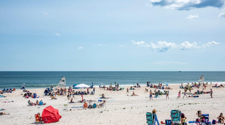 Image of Cupsogue Beach in Westhampton Beach. June 22, 2019.