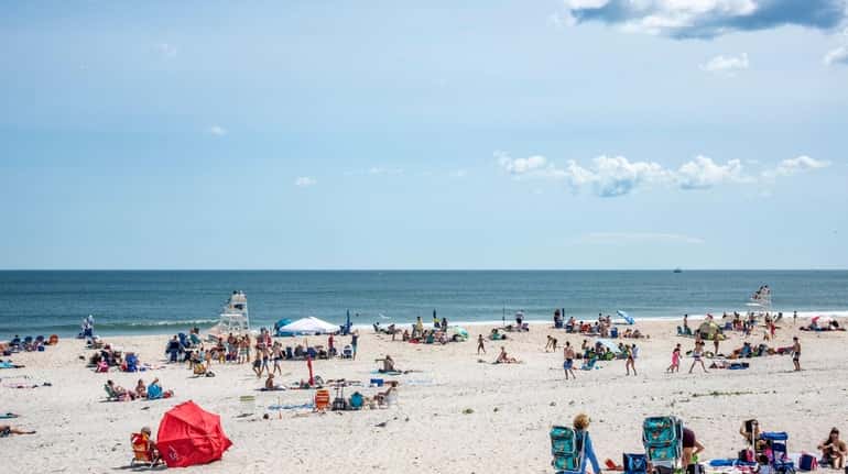 Image of Cupsogue Beach in Westhampton Beach. June 22, 2019.