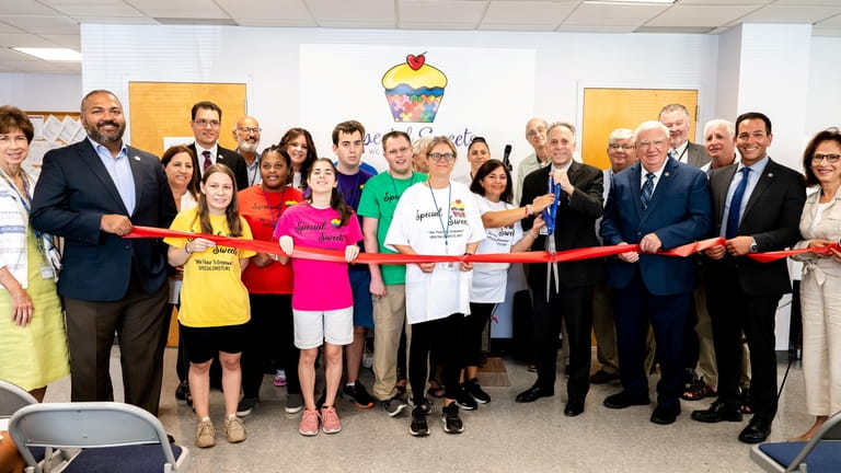 Nassau BOCES holds a ribbon-cutting ceremony at its George Farber Administrative...