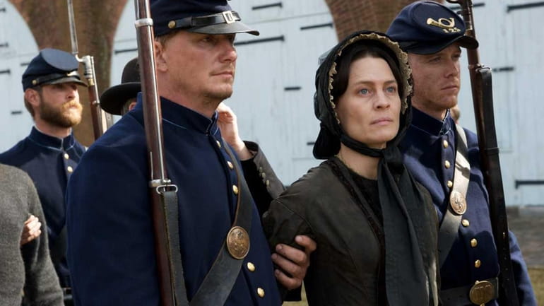 Robin Wright in a scene from " The Conspirator" directed...
