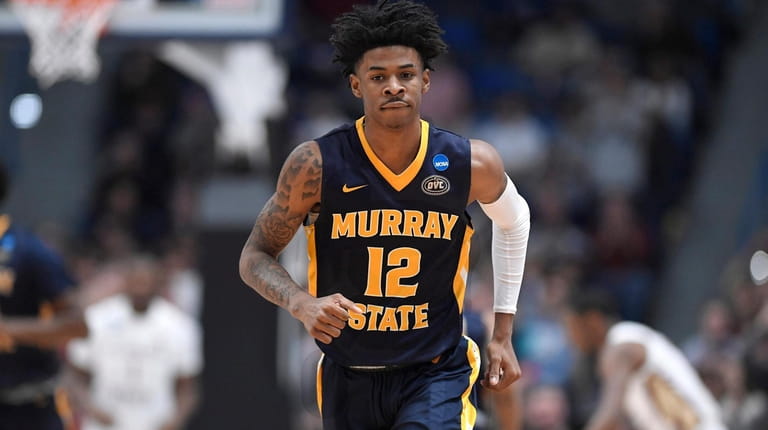 Murray State's Ja Morant (12) during the first half of...