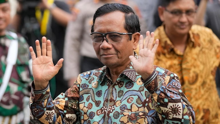 Vice presidential candidate who is also Indonesia's Coordinating Minister for...