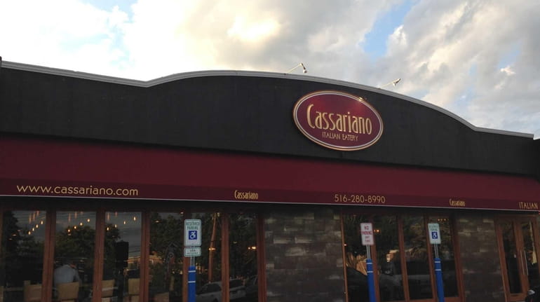 Italian restaurant Cassariano has opened in Mineola, Aug. 5, 2015.