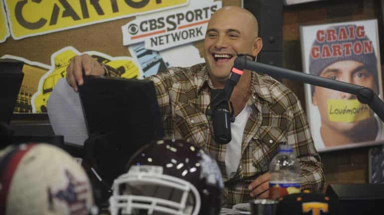 Craig Carton co-hosts WFAN's morning show with Boomer and Carton...