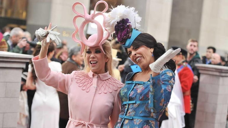 "Today” hosts Kathie Lee Gifford and Hoda Kotbe as Princesses...