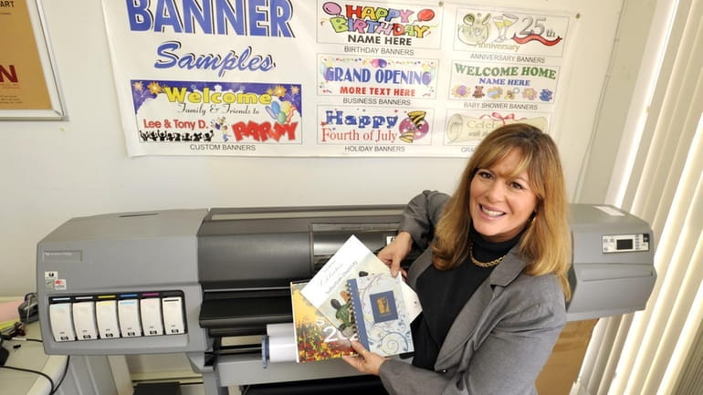 Noreen Carro, a vice president of LMN Printing Co., Inc....