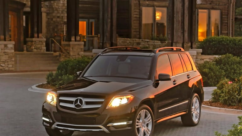 The GLK, which is based on the entry-level C-Class car...