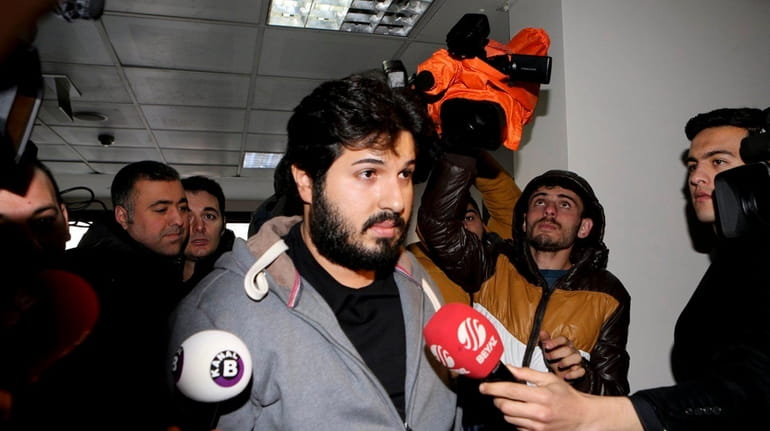 Turkish-Iranian businessman Reza Zarrab, who is charged currently in the...