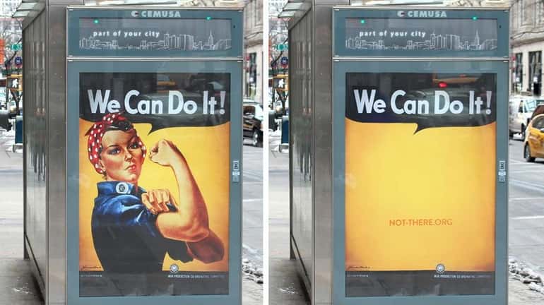 The iconic image of Rosie the Riveter was removed from...