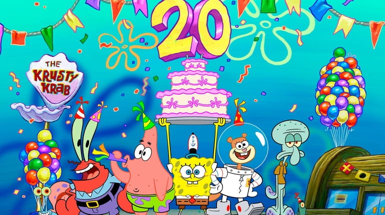"SpongeBob's Big Birthday Blowout" airs July 12 on Nickelodeon.