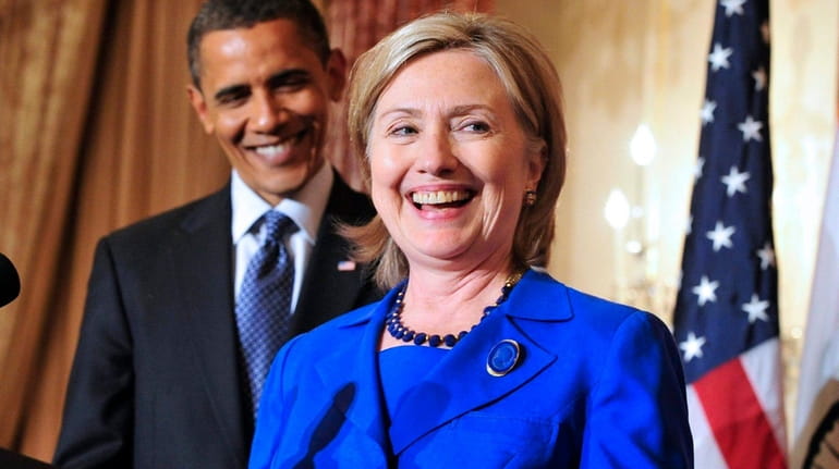 President Barack Obama and Hillary Clinton might be the ones...