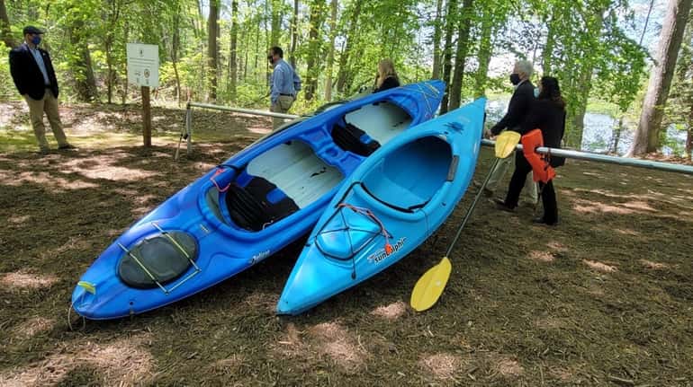 Suffolk County will provide new storage racks for canoes and...