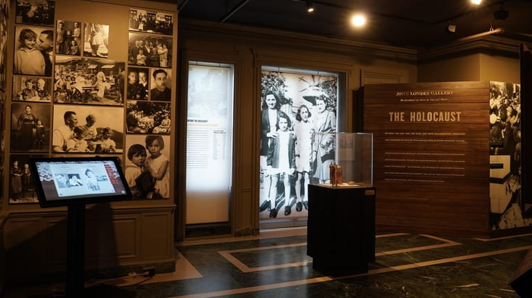 The museum at the Holocaust Memorial & Tolerance Center in Glen...