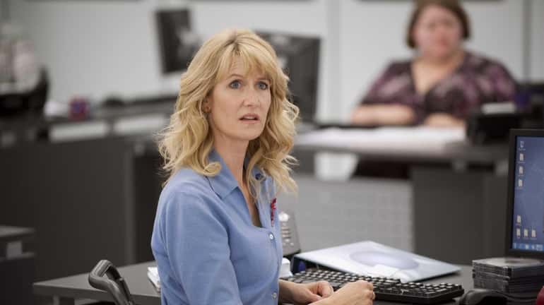 Laura Dern performs a scene in the HBO TV series...