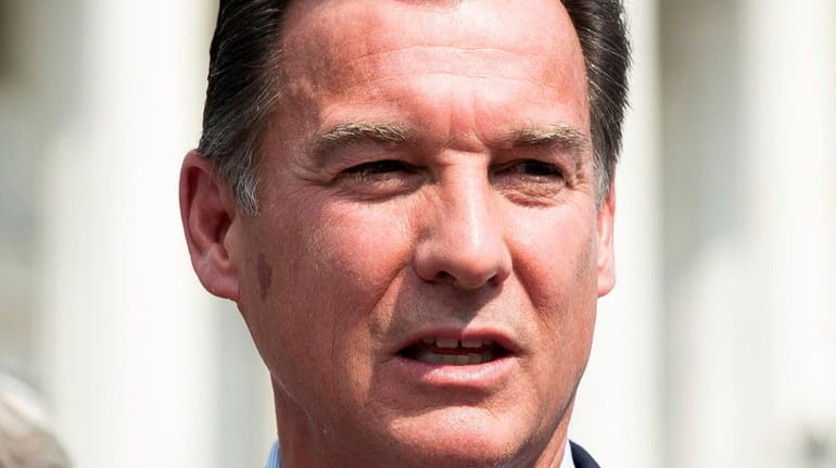 U.S. Rep. Thomas Suozzi (D-Glen Cove ) speaks at a news conference on July...