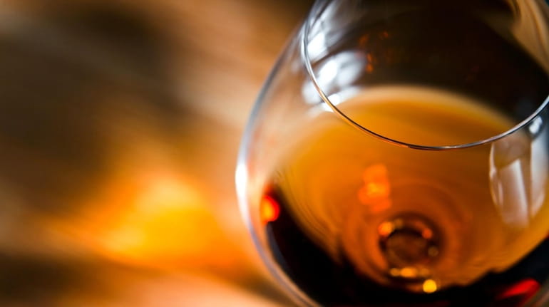 Glass of Cognac. If it's not from Cognac, France, it's simply brandy.