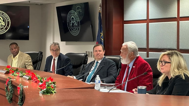 The five Republican members of the Georgia Public Service Commission...