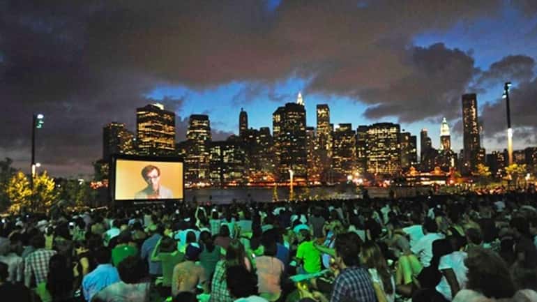 Brooklyn Bridge Park hosts a summer screening series, Syfy Movies...