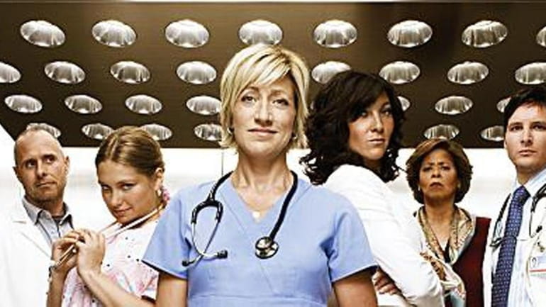 Nurse Jackie (Showtime) "Nurse Jackie," with Edie Falco as a...