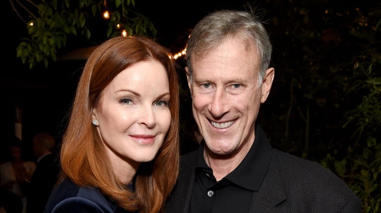 Marcia Cross and Tom Mahoney attend the 2017 Gersh Emmy Party...