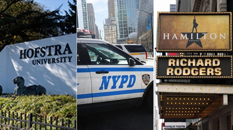 Hofstra University, the City of New York and "Hamilton" on...
