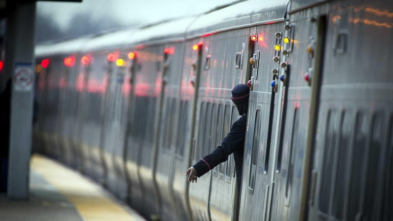 Multiple Long Island Rail Road trains were delayed on Tuesday,...
