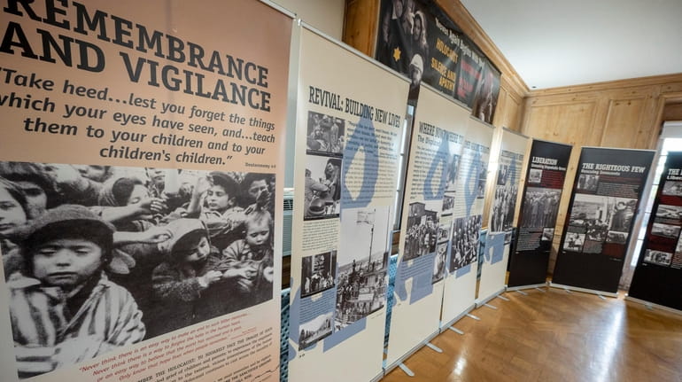 Courage to Remember is 40-panel exhibit on the Nazi Holocaust written and...