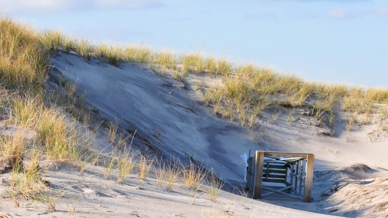 Robert Moses State Park has had erosion right up to...