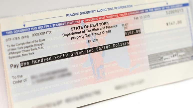 State Tax Rebate Checks Start To Arrive On LI Newsday