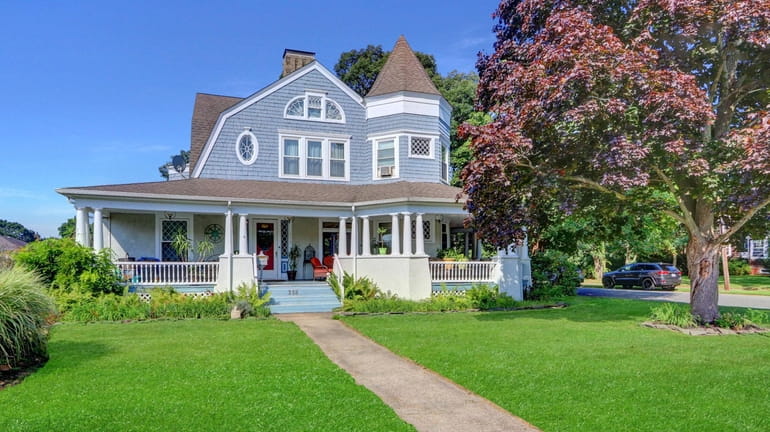 Patchogue Victorian with original details for sale for $625,000 - Newsday